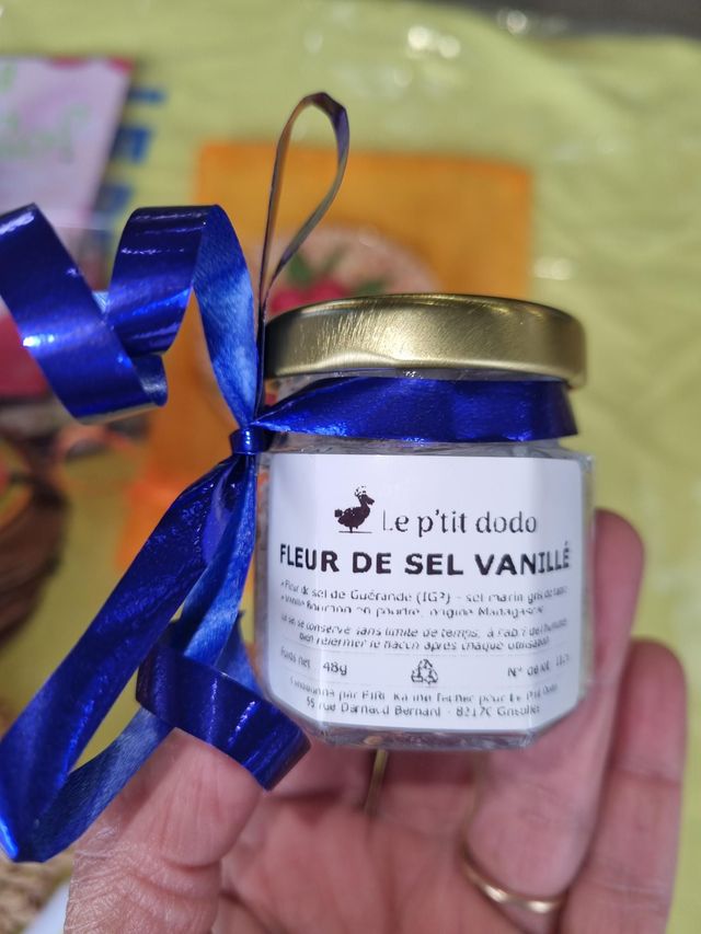 Fleur de sel vanillé 