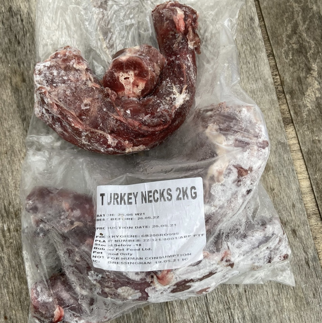 Turkey necks 