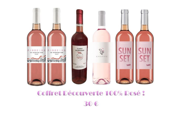 Coffret Découverte 100% Rosé !