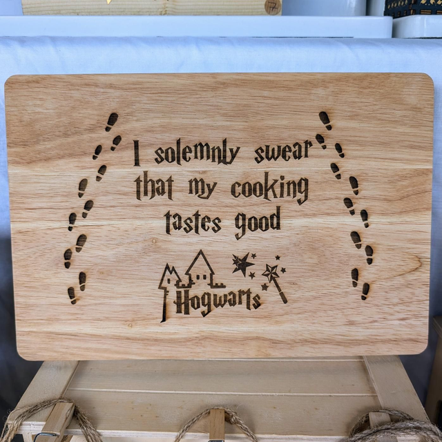 I solemnly Swear Chopping Board