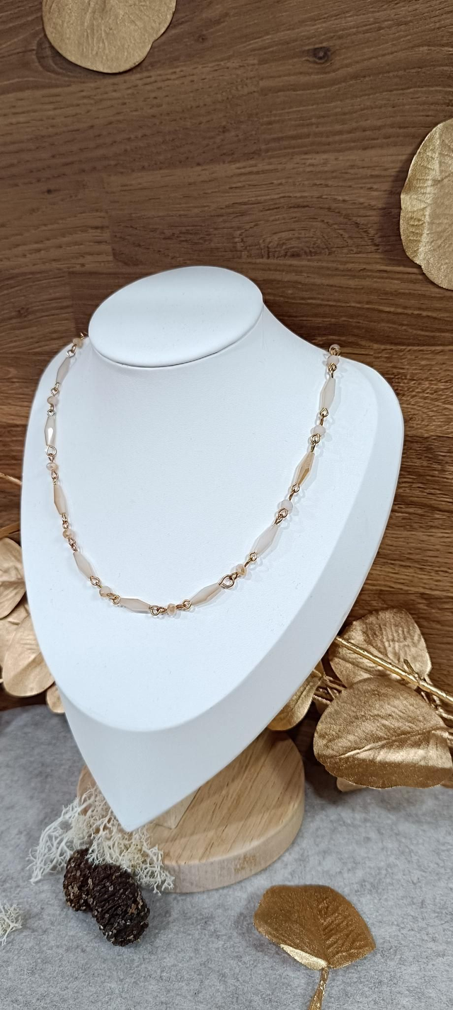 Collier perle nacrée