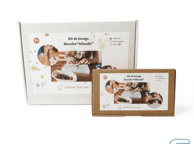 Kit de tissage pour enfants bracelet chat – spécial débutants (dès 7 ans)