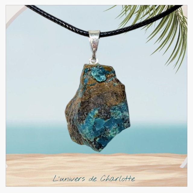 Pendentif &quot;Chrysocolle&quot; PN-127