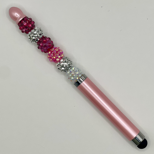 S62 - Stylo à perles tout strass