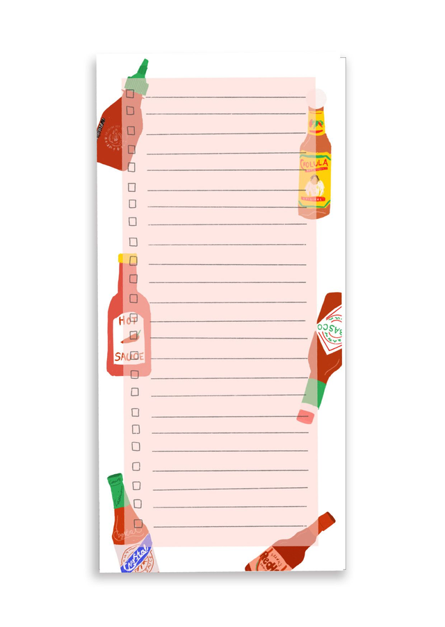 Hot Sauce - Shopping List (Magnetic / Non Magnetic)