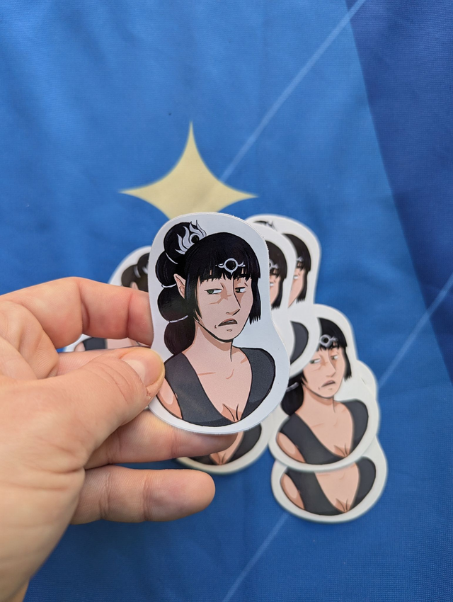 Baldur's Gate 3 Shadowheart Sticker