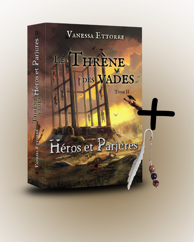 Héros et Parjures + marque-page métallique 
