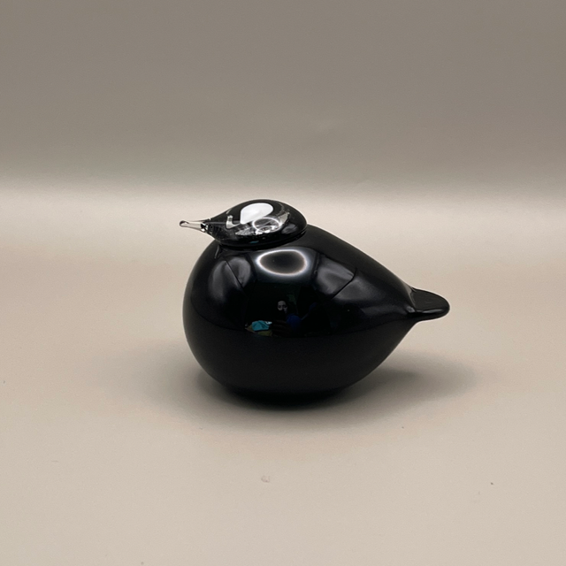 Oiva Toikka Puffball Glass Bird for Iittala | Signed &amp; Boxed