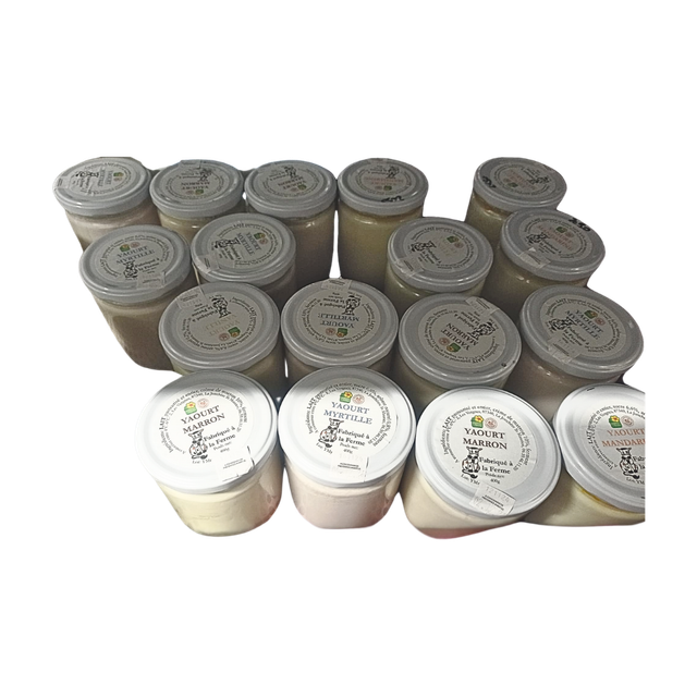 Yaourt au lait de vache 🧺