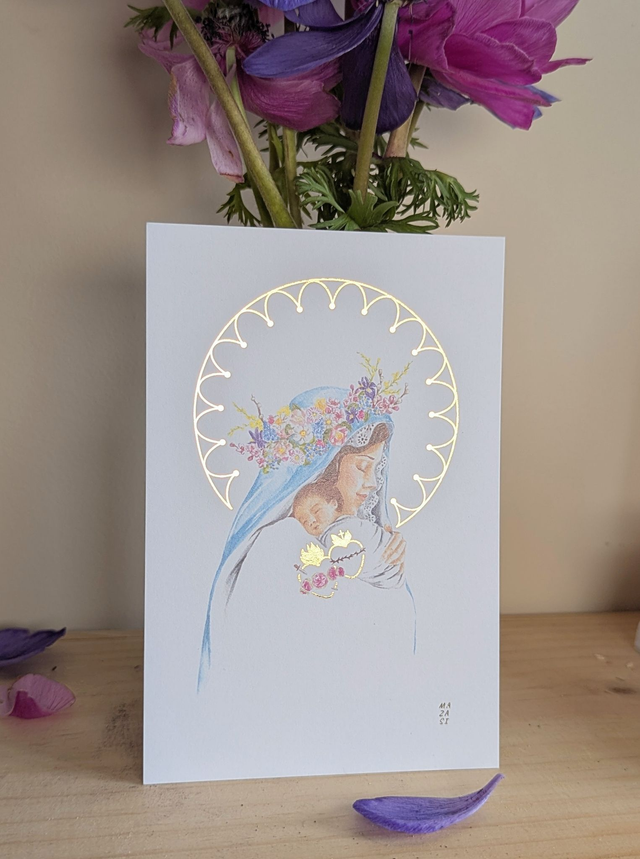 Carte Vierge de Printemps 