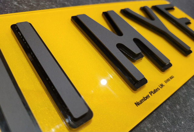 6mm Gloss Black &amp; Matte Black Shadow 4D 