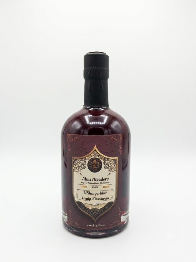 Wikingerblut – Honig-Kirschwein 13% Vol. | 0,5 l (19,98 € / 1 Liter)