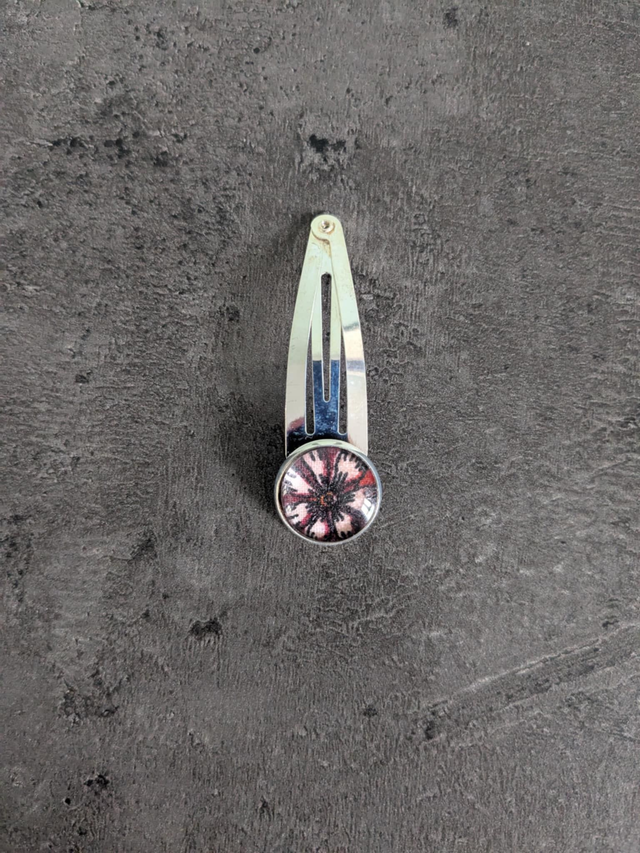 Barrette cabochon