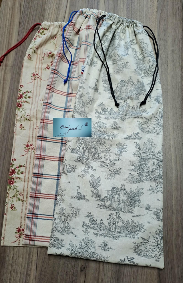 Grand sac à pain pour flûtes 