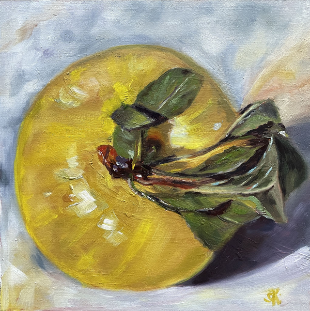 Fotomagnet - Gelbe Pflaume