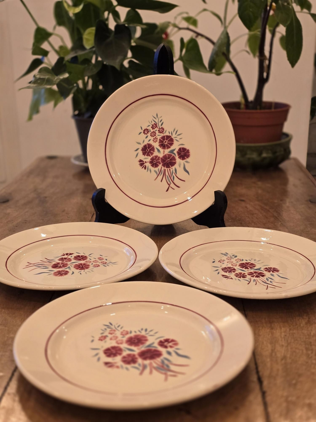 Assiettes à dessert Badonviller 