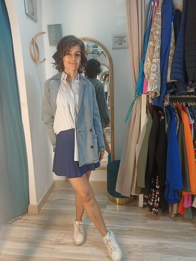 Mini falda pantalón 