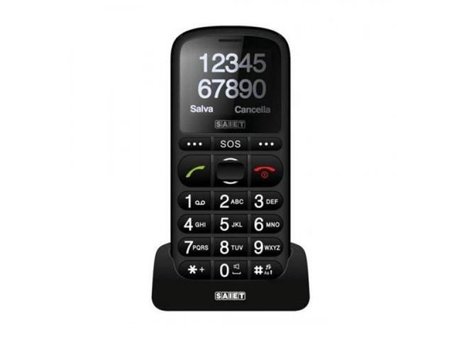 Saiet Pronto Max Dual Band Tasti E Numeri Grandi Nero