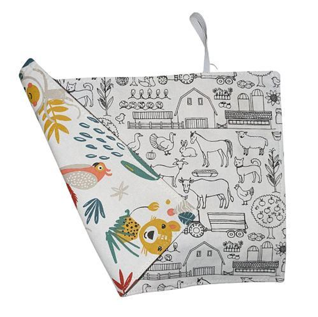 Feuille de coloriage lavable