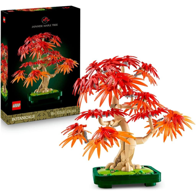 Lego Botanicals Japanese Red Maple Bonsai Tree 10348