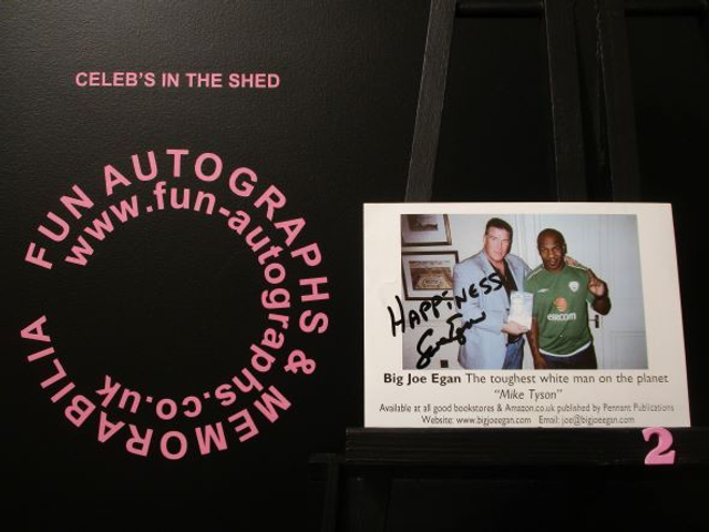 Big Joe Egan Authentic Autographed 6x4 Photograph (2)