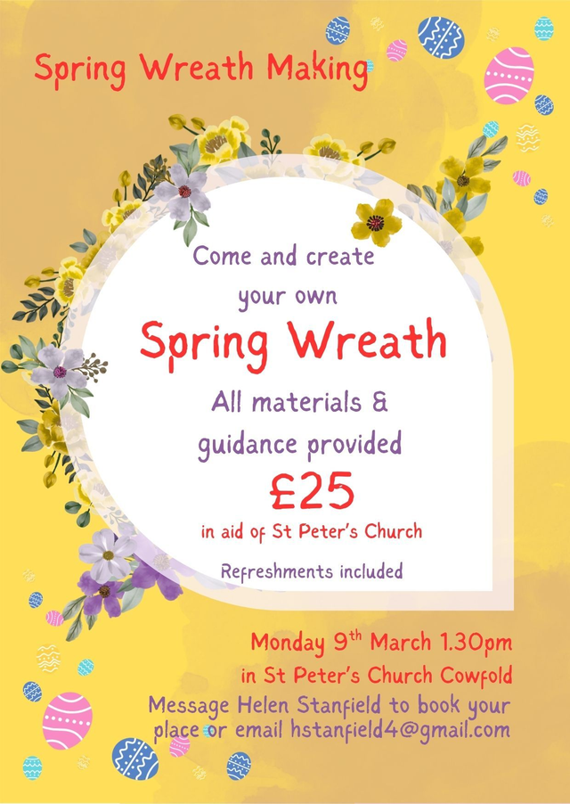 Spring Wreath Making