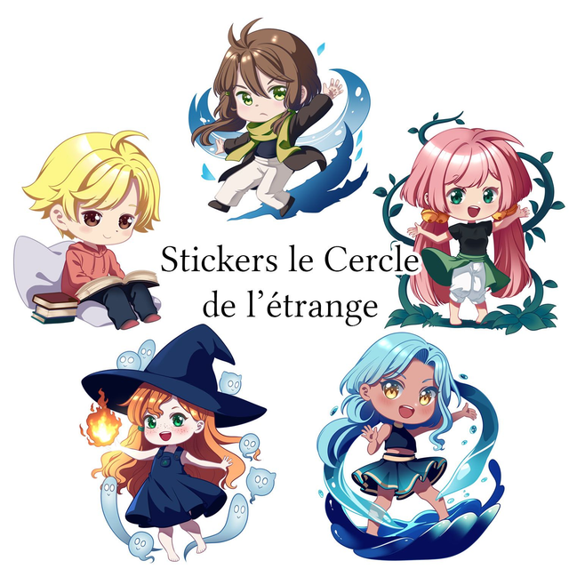 Stickers Le Cercle de l'étrange