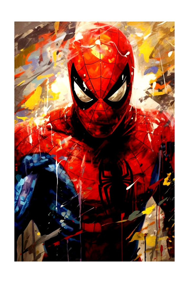 Spiderman Marvel Movies Art Print
