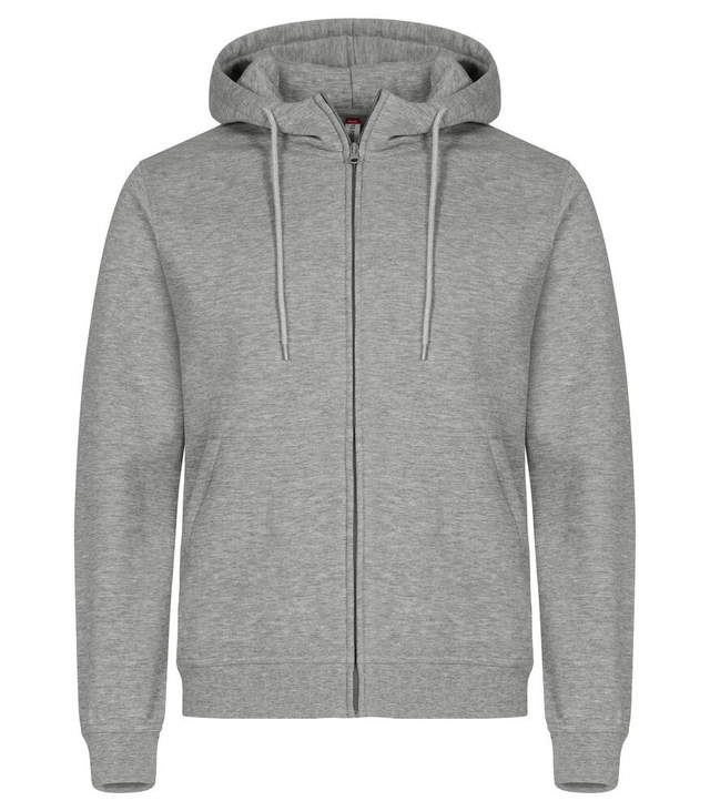 Felpa con cappuccio zip unisex