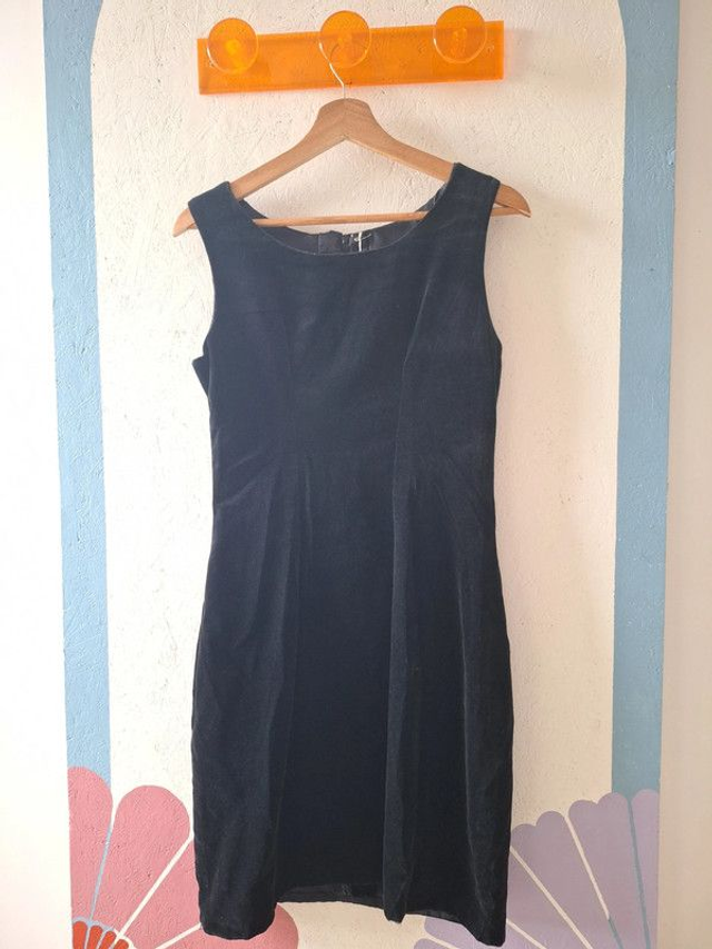 Robe noire en velours_taille 36