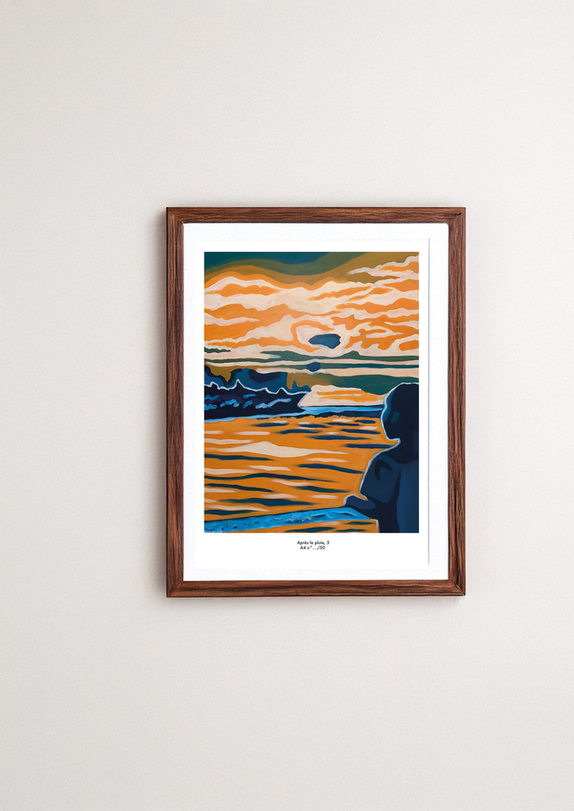 Reproduction imprimée Après la pluie n°5