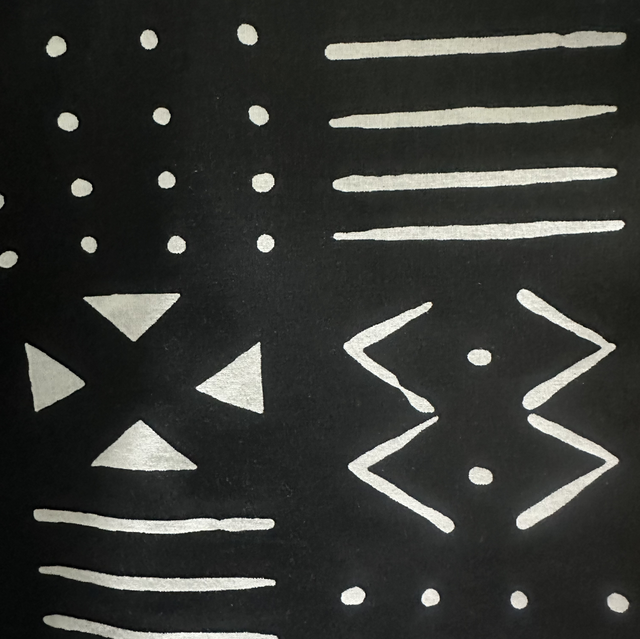 Wax Bogolan 1m80 Coton