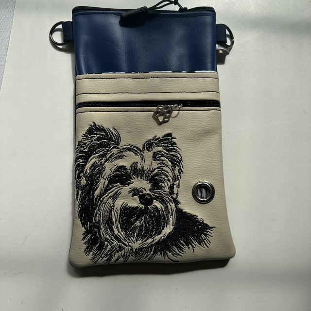 Dog Walking Bags - Yorkshire Terrier Sketch