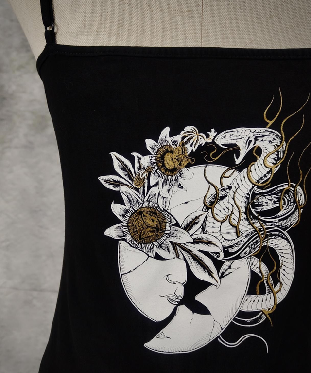 T-Shirt Lace "Snake & Mask"