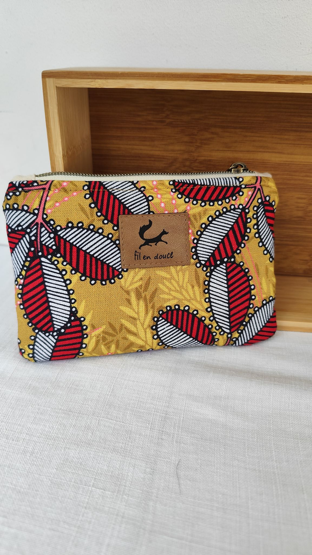 Pochette fleurie
