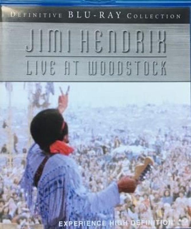 Jimi Hendrix Live at Woodstock blu-ray