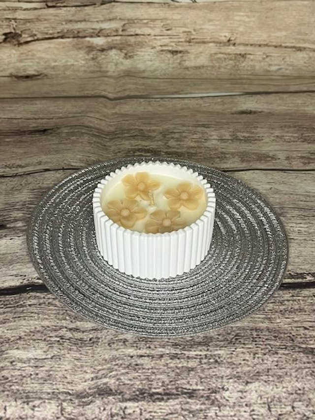 Bougie parfumée Musc blanc - 90 grammes 