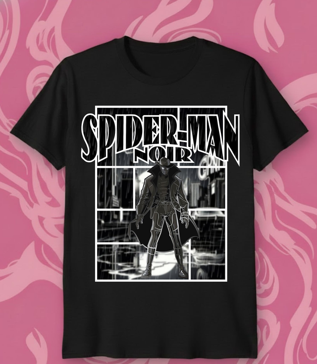 Cats Corner - Spiderman Noir T-shirt