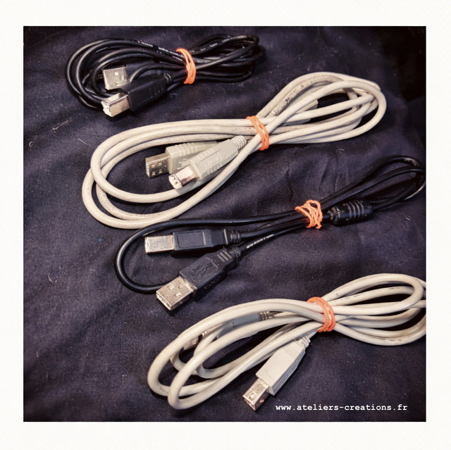 Câble USB-A vers USB-B 