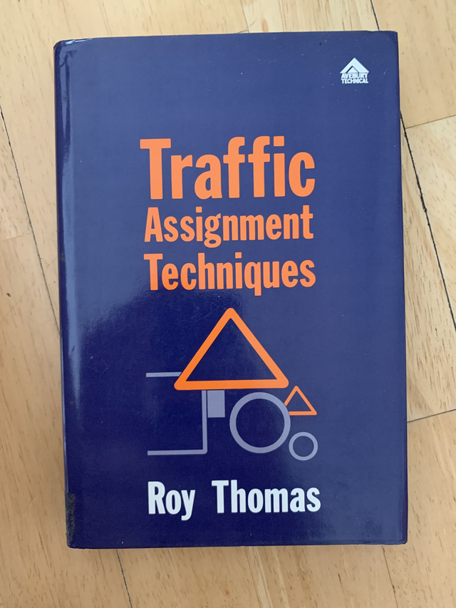 Traffic Assignment Techniques Roy Thomas