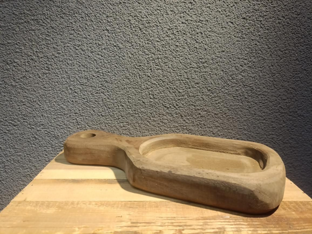 Houten schep schaaltje