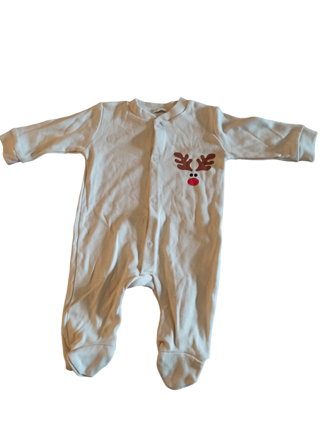 Grenouillère 0-3 mois écru (Necix's)