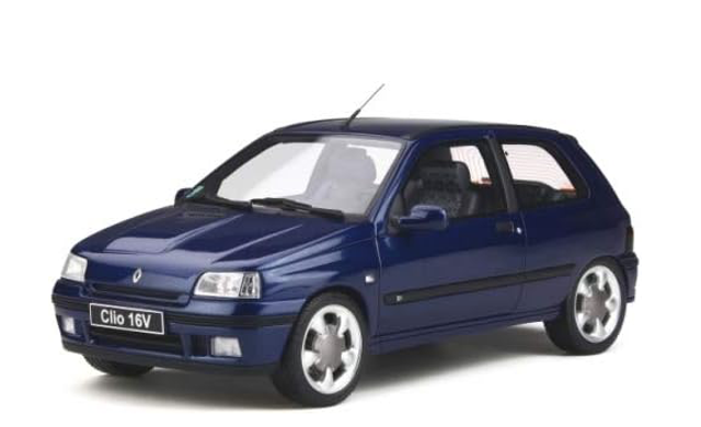 Renault Clio 16V (Phase 2), metallic-dunkelblau, 1995 OTTOmobile 1:18