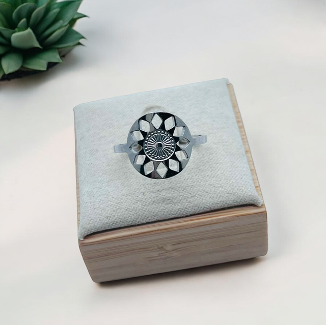 Bague losange réglable 