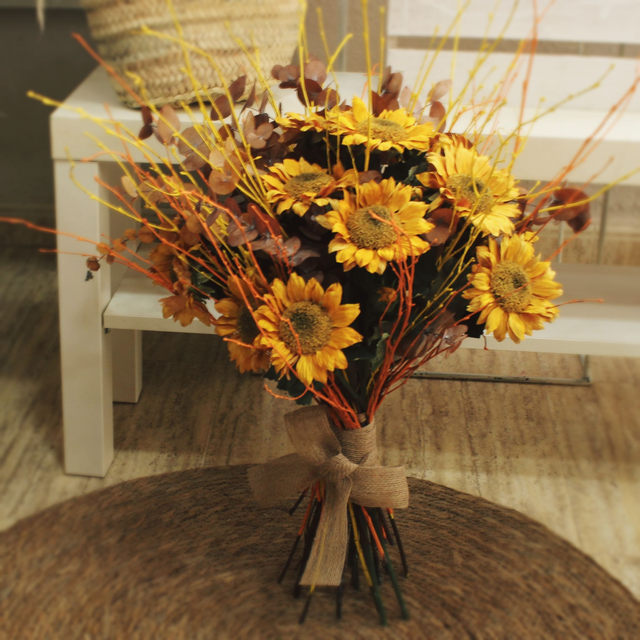 Ramo CL460 FLORES ARTIFICIALES. ATADO 55xD55cm