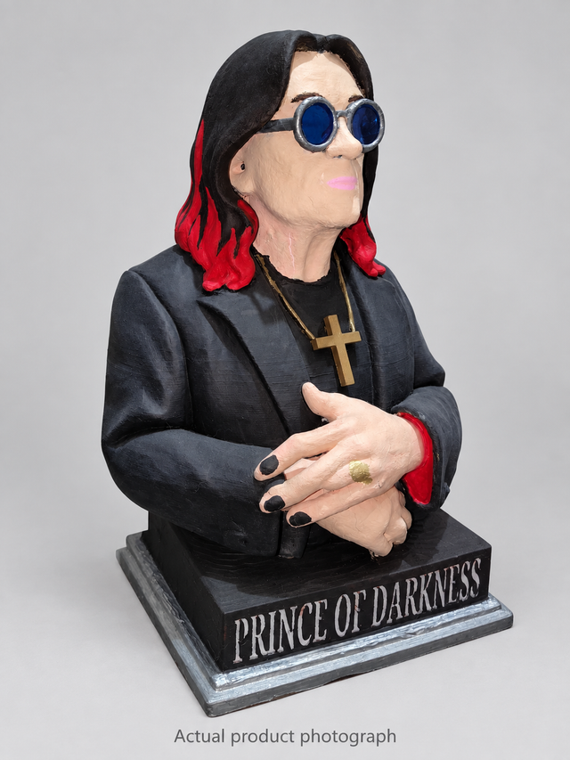 Prince of Darkness – Hand-Finished Rock Bust – UK Made