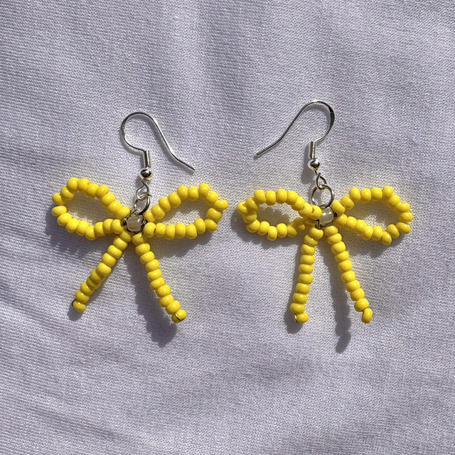 Daffodil Bow Earrings