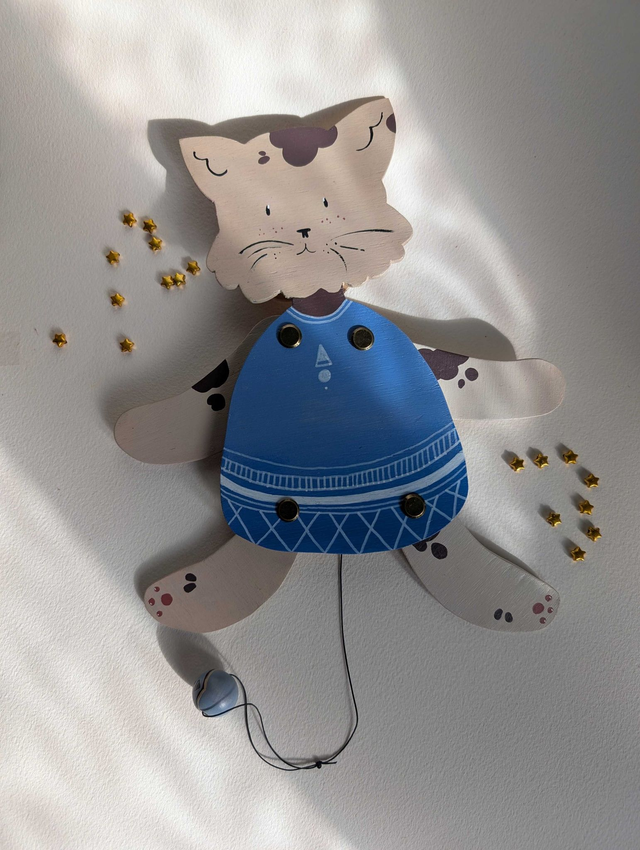 Malo, le pantin chat