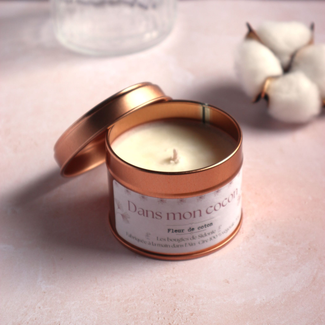 Fleur de Coton Boîte ronde 70 gr
