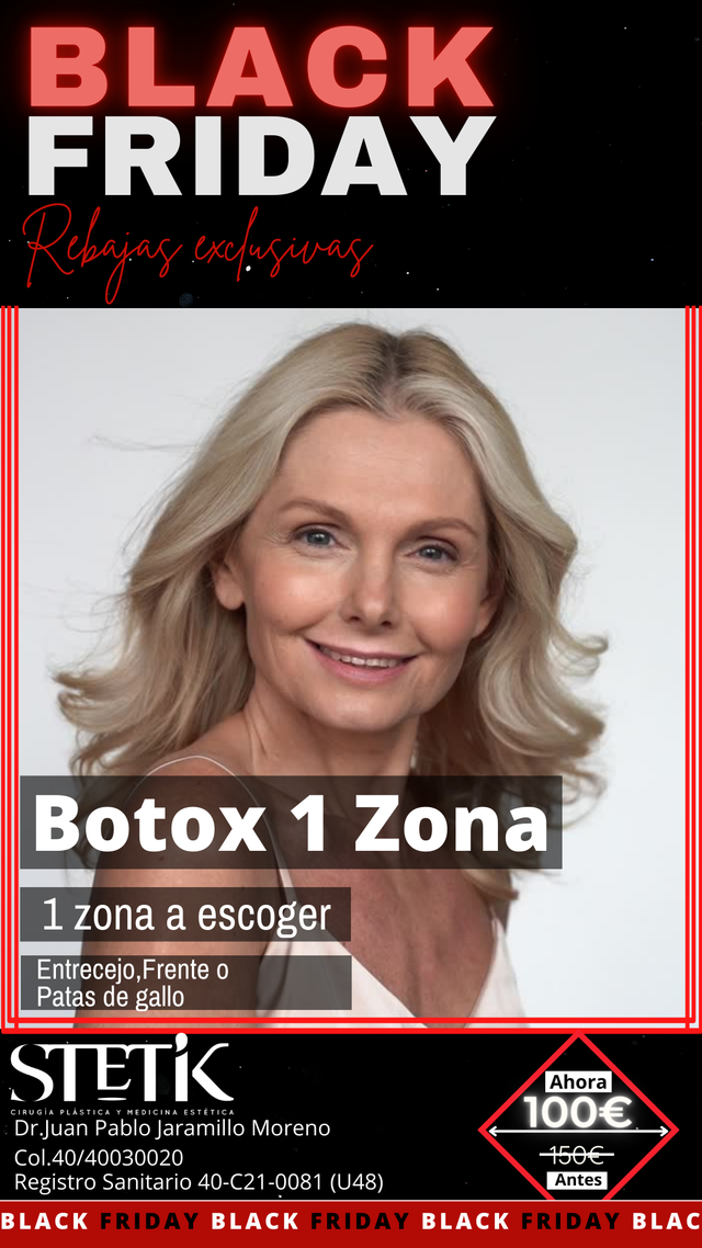 Promo Botox 1 zona Black